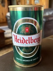 HEIDELBERG QUALITY BEER • 12 OZ STEEL CAN CARLING O’KEEFE TORONTO • EARLY 1970s