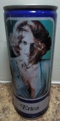 Tennent’s Girl Lager Beer Can Erica 1975 Glasgow Scotland 15 1/2 oz Ring Top