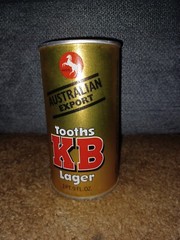 2 Australian Export Beer Cans Tooths KB Lager Cascade Draught Tasmanian…