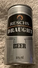 Reschs Draught VINTAGE ALUMINIUM Beer can 375 ml Tooth’s & Co SYDNEY AUSTRALIA