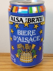 Alsa Brau Biere D’Alsace Beer Can 330ml Schiltigheim France