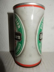 HEINEKEN Pilsener Straight Steel Beer Can from HOLLAND (34cl) Empty Beercan !!