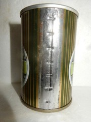 TUBORG Green Label Straight Steel Beer can from DENMARK (27,5cl) Empty Beercan !
