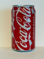 Empty coca cola 350ml 2026 Family Mart HUMAN MADE limited Can JAPAN Japanese