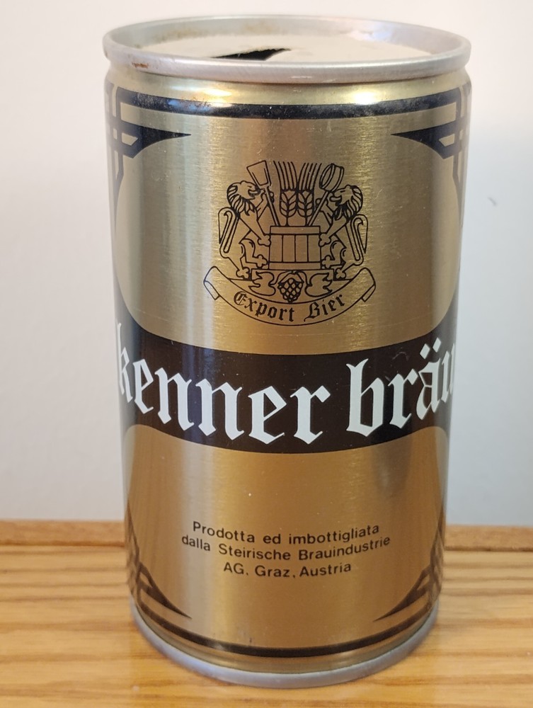 Kenner Brau Bier Beer Can 330ml Steel Steirische Brauerei Graz Austrian