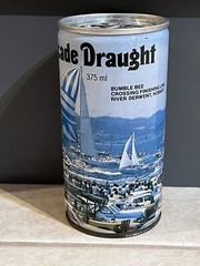 Vintage Cascade Draught 375ML Sydney To Hobart Yacht Race 1980 Steel Beer Can