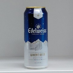 Edelweiss Wheat Beer Can for Korea, Empty 500ml
