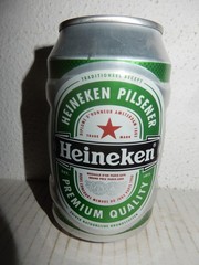 HEINEKEN Barrel shaped Beer Can from HOLLAND (330ml) Empty Beercan !