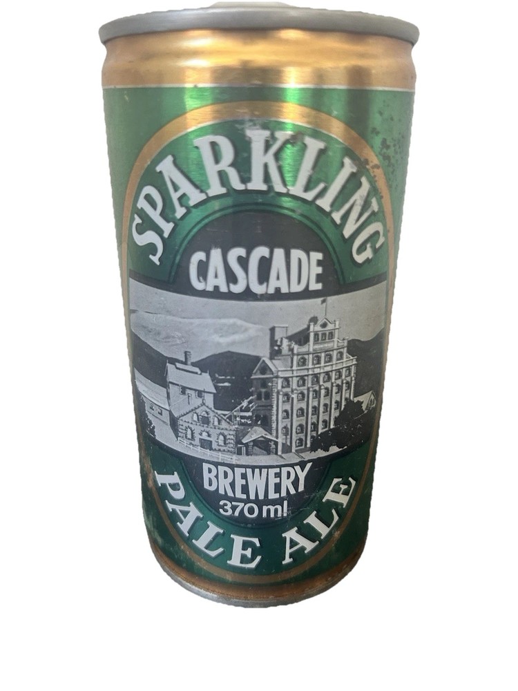 Cascade Sparkling Pale Ale Brewery 370ml Can Empty Steel Pull Tab BO