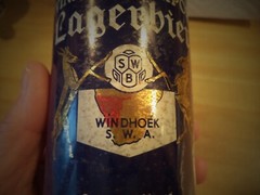 WINDHOEK EXPORT LAGERBIER 340ML STRAIGHT EDGE STEEL CAN, WINDHOEK S.W.A. NAMIBIA