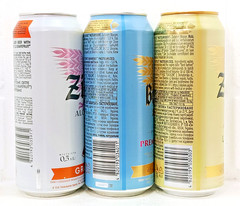 Zibert Obolon Empty Beer Cans 500ml Ukraine 2025-2026 Set of 3 Collectible