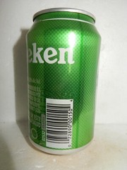 HEINEKEN Lager Beer can from HOLLAND for MEXICO (33cl) Empty !