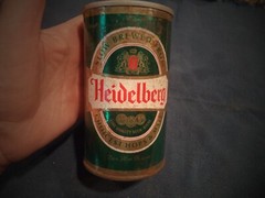 HEIDELBERG 12 OZ STRAIGHT EDGE STEEL BEER CAN CARLING O’KEEFE TORONTO CANADA