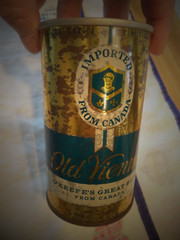 OLD VIENNA GREAT BEER 11.5 OZ STEEL STRAIGHT EDGE CAN O’KEEFE TORONTO CANADA