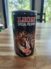LION SPECIAL PILSENER #7 LEOPARD 340ML INTERNATIONAL EMPTY BEER CAN SOUTH AFRICA