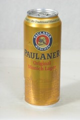 Paulaner Original Lager Beer Can