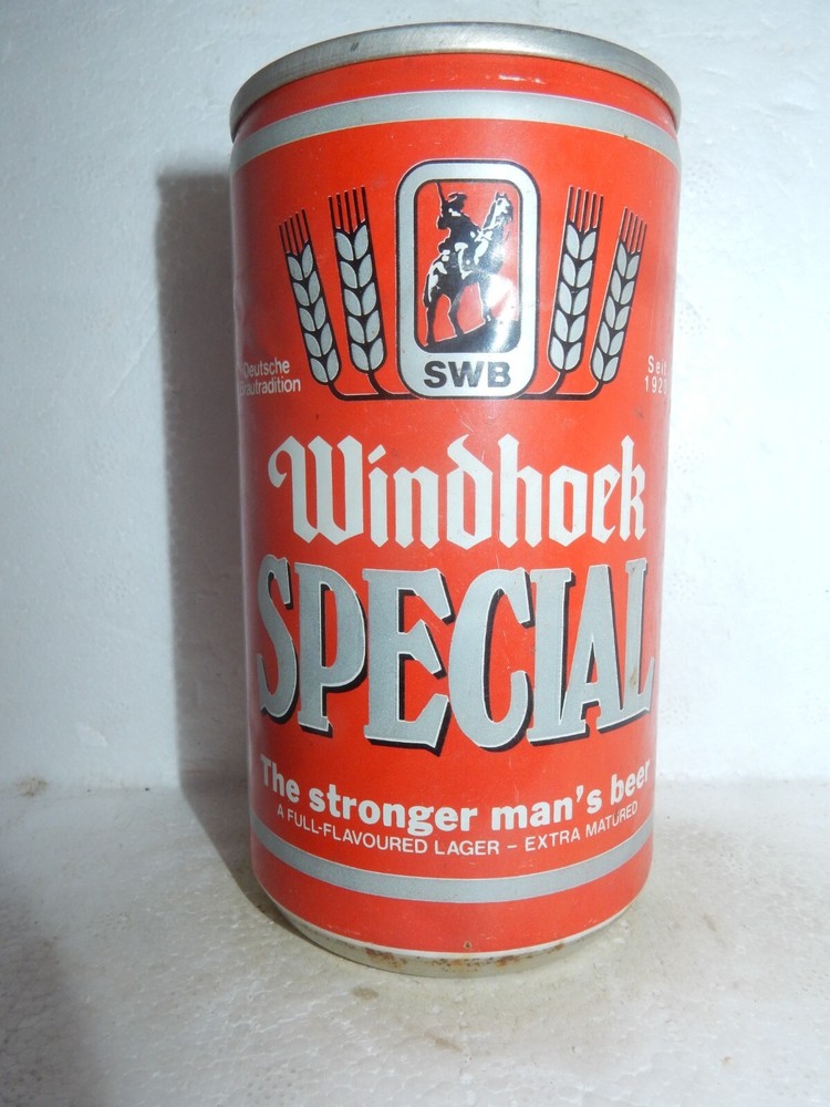 OCOC WINDHOEK Special Beer can from SOUTH WEST AFRICA (340ml) Empty Beercan !