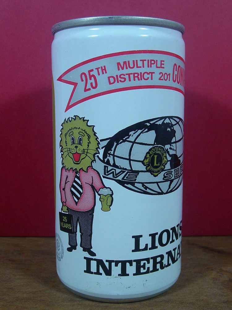 1977 WEST END DRAUGHT BEER – Lions International Convention -370 ml PULL TAB CAN