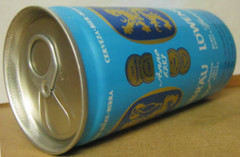 LOWENBRAU SPECIAL CERVEZA 10 OZ Foreign Beer CAN with LIONS, PANAMA, B.O., 1/1+