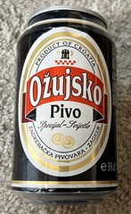 OZUJSKO Pivo Beer can PRODUCT OF CROATIA (33 cl)