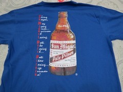 ☆ NEW NWT San Miguel Pale Pilsner BEER Shirt from MY PHILLIPINES Size SMALL NICE
