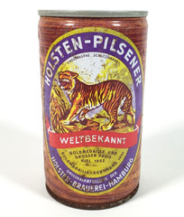 Holsten-Pilsener Beer Can Steel Empty 11.5oz Pull Tab Top Hamburg, Germany