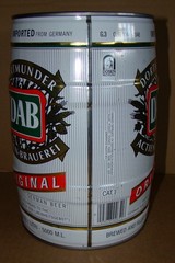 Dortmunder DAB Original German Beer-5 Liter (1.32 US Gallon) Beer Can