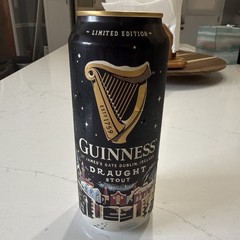 Guinness Draught Stout Limited Edition Holiday 2025 14.9 Oz. Can *EMPTY*
