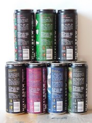 Empty Beer Cans MIKKI BREW 2021-2022 Ukraine 330 ml. Bottom Open! 🇺🇦