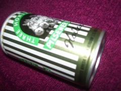 Vintage Three Horses Brand Pilsener Beer Can-Holland-United Dutch Breweries-CS