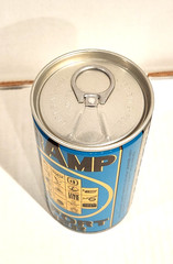 Tramp Export Beer 12oz pull-tab beer can Dortmunder Hansa Brewery, Germany
