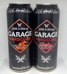 Empty Beer Cans GARAGE HARDCORE Seth & Riley’s 500 ml. Ukraine 2021 – 2 pcs.