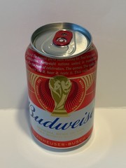 Empty beer can Budweiser 2026 FIFA WORLD CUP Japanese Limited 350ml TOP-SEALED