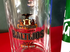 ŽALGIRIS LITHUANIA BASKETBALL EMPTY CAN 568ml BEER ŠVYTURYS & BALTIJOS TANKARD