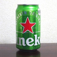HEINEKEN ORIGINAL 350ml BEER JAPAN JAPANESE EMPTY CAN #2