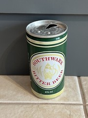 Vintage Southwark Bitter Beer 375ML Empty Collectable Beer Can By SA Brewing CO