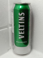 Empty Beer Can WELTINS Pilsener 500 ml. Germany 2020 Top Open!