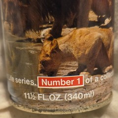 Lion Beer Can – Wildlife Series #1 Lion – South Africa – 11.5 Ounce