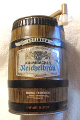 VIntage~German~Kulmbacher Reichelbrau~5 Liter Mini Keg~Metal~EMPTY CAN