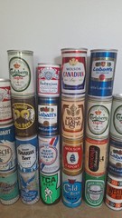 Vintage Beer Can Collection Lot Of 34 EMPTY Cans