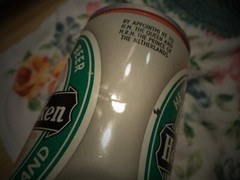 HEINEKEN ROUND EDGE STEEL12 OZ BEER CAN BREWED IN HOLLAND DIPLOME D’HONNEUR