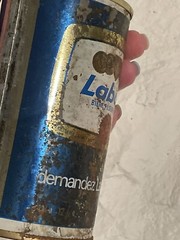 Rare LABATT Pilsner Blue Empty 12oz Beer Can – Steel Pull Tab Intact Wide Seam