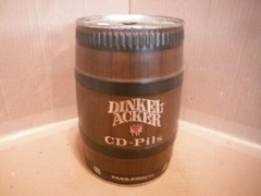 DINKEL ACKER CD~PILS 5 LITER MINI BEER KEG~GERMANY #108