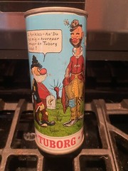 TUBORG CARTOON Pilsener P/T Beer 🍻 Can INTERNATIONAL