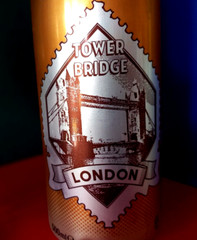 x 3 BEER CANS TURKISH VERSION TUBORG TOWER BRIDGE, ANTI ESTABLISHMENT & VIA ROMA