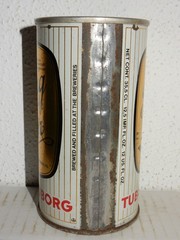 TUBORG SPECIAL Straight Steel Beer can from DENMARK (35cl) Empty Beercan !