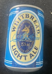 VINTAGE 1970’S WHITBREAD LIGHT ALE BEER EMPTY CAN BREWERIANA. 250ml