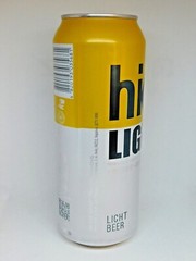 Empty Beer Can HIKE LIGHT 500 ml. Ukraine 2022 Bottom Open! 🇺🇦 UKRAINE 🇺🇦