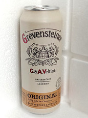 Empty Beer Can GREVENSTEINER 500 ml. Germany 2020 Top Open!