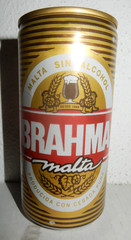 OCOC BRAHMA Malta Beer can from VENEZUELA (295ml) Empty !!